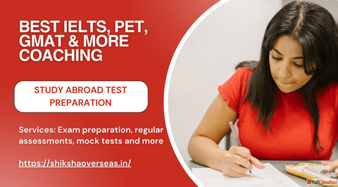 Best IELTS PTE GMAT More Coaching Shiksha Overseas