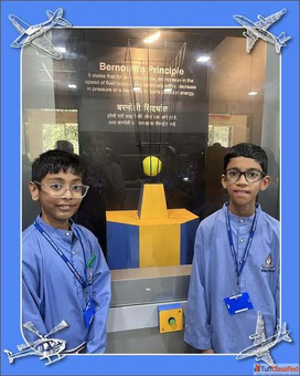 Bhukum Campus Class VI Students Explore Aviation at Dr. Balasaheb Devras Gallery