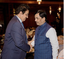 Dr. Sandeep Marwah Invites Senior BJP Leader Shri Shah Nawaz...