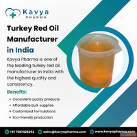 Turkey Red Oil Manufacturer in India