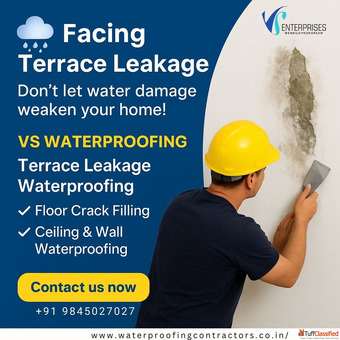 Terrace Leakage Waterproofing Contractors in Bangalore