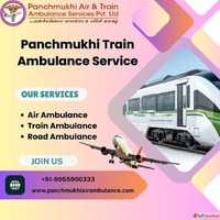 Panchmukhi Train Ambulance Service in Vadodara for Reliable ...