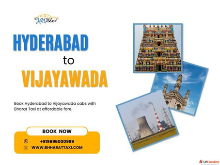 Cab from Hyderabad to Vijayawada