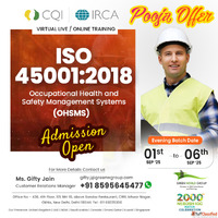 ISO 45001 Lead Auditor Course in Pune