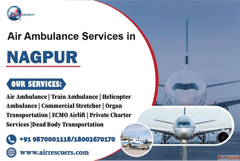 Fast and Reliable Air Ambulance Services in Nagpur - Air Rescuers.