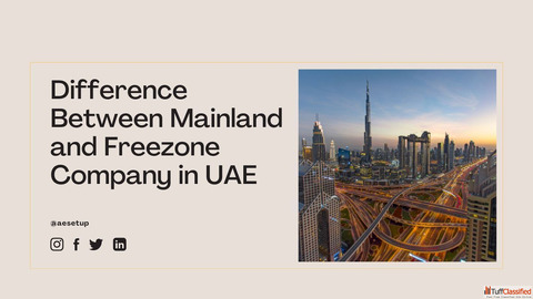 Mainland and Free Zone Company in UAE