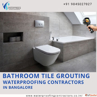 Bathroom Tile Grouting Waterproofing Contractors in Bangalor...