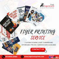 Flyer Printing Service in Bangalore