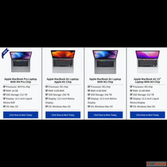 MacBook on Rent - Affordable Solutions ABCOM