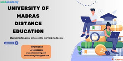 University of Madras Distance Education