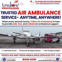 A Specialized Medical Air flight Services - Tridev Air Ambul...