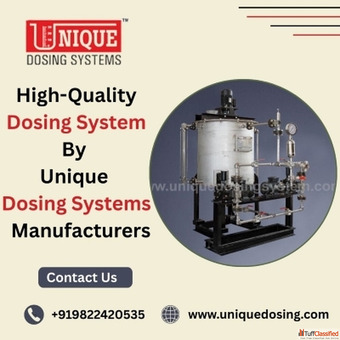 High-Quality Dosing Systems by Unique Dosing System Manufacturers