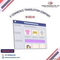Hire Affordable eCommerce Translation Company in Delhi - Boo...