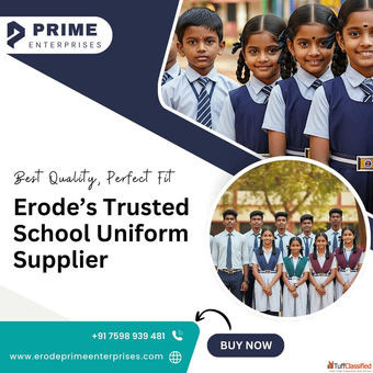 High-Quality School Uniforms in Erode - Trusted Supplier