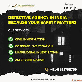 Detective Agency in India - AMX Detectives by Baldev Kumar Puri