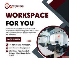 Coworking Space In Tilak Nagar and Shared Office Space
