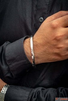 stainless steel kada for men