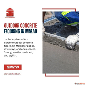 Expert Outdoor Concrete Flooring Services in Malad You Can Trust