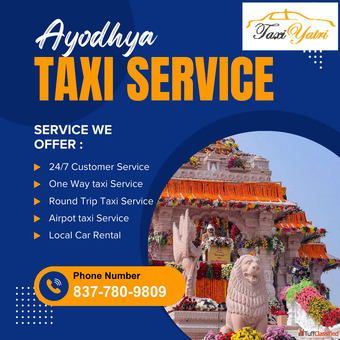 Book a reliable taxi service in Ayodhya with TaxiYatri