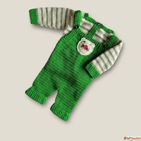 newborn dungaree set