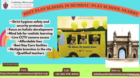 Best Play School in Mumbai Play school nearby