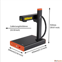 EM-Smart Basic 11R 20W Fiber Laser Engraver