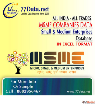 77 Data Download the Verified List of MSME Companies in Delhi