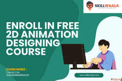 Enroll in Free 2D Animation Designing Course - SkillWaala