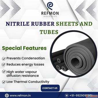 Premium Nitrile Rubber Sheets Tubes - Refmon Industries