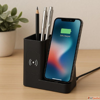 Buy Stylish Pen Holder With Wireless Charger Online