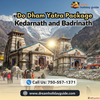 Book Do Dham Yatra Package 2025 - Kedarnath Badrinath Tour