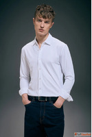 White Smart Tech Full Sleeve Shirt Modern Fit with Advanced ...