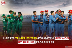 AFG Secures Win in UAE Tri Series 2025 Battle