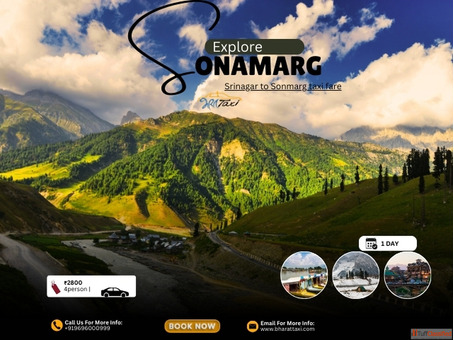 Taxi From Srinagar to Sonmarg
