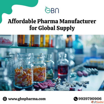Affordable Pharma Manufacturer for Global Supply