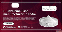 Enhancing Nutrition Using L-Carnitine Base manufacturer in I...