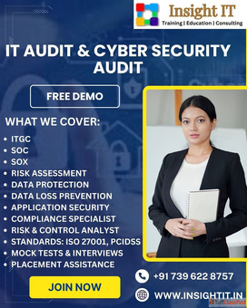 Learn IT Audit Cyber Audit Online Training in Hyderabad from Insight IT Training Institute