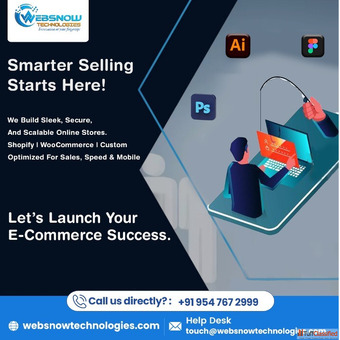 E-Commerce Website Development Shopify WooCommerce Custom