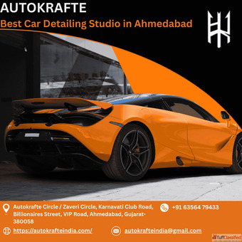 Best Car Detailing Studio in Ahmedabad - Advanced Care for Your Car Autokrafte