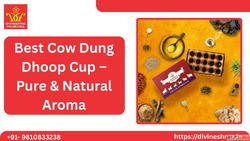 Best Cow Dung Dhoop Cup - Pure Natural Aroma