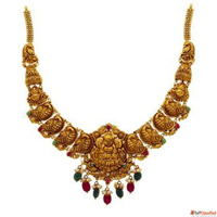 Explore Elegant 10 to 12 Grams Gold Necklace Designs CMR Jew...