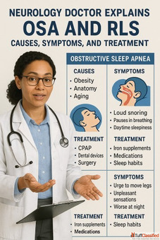 Neurology Doctor Explains OSA and RLS Causes Symptoms and Treatment