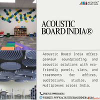 Best Acoustic Board in India Sound Proofing Solutions