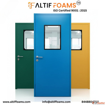 Clean Room Door Experts for Pharma Hospitals Altif Foams