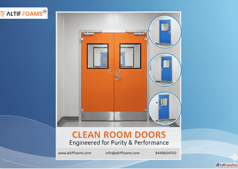 Clean Room Door Experts for Pharma Hospitals Altif Foams