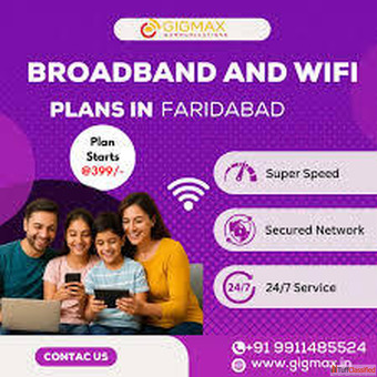WiFi in Faridabad - Gigmax