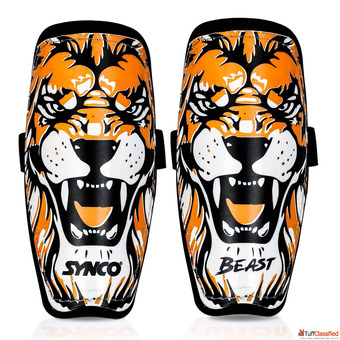 Synco Beast Shin Guard with Velcro Adjustable Strap