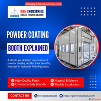 Understanding Powder Coating Booths Types Benefits