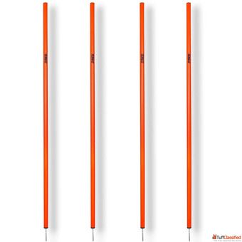 Synco Agility Slalom Spiked Poles - 5.5 ft set of 4