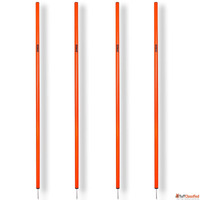 Synco Agility Slalom Spiked Poles - 5.5 ft set of 4